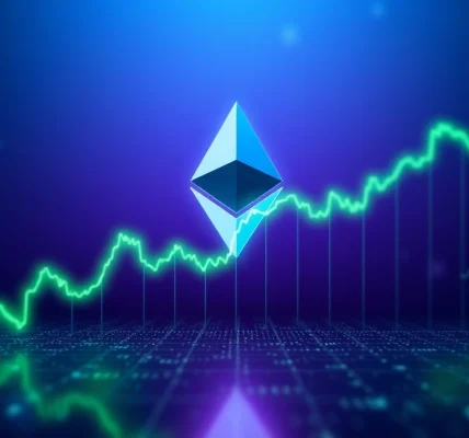 Track the latest ethereum price USD with this stylish infographic showcasing its dynamic market trends.