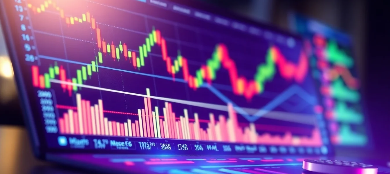 Engage in cfd trading with a vibrant digital interface showcasing market trends.